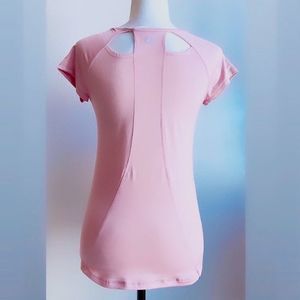 🧘🏻‍♀️ Light Pink T-Back Workout /Yoga Top🧘🏻‍♀️